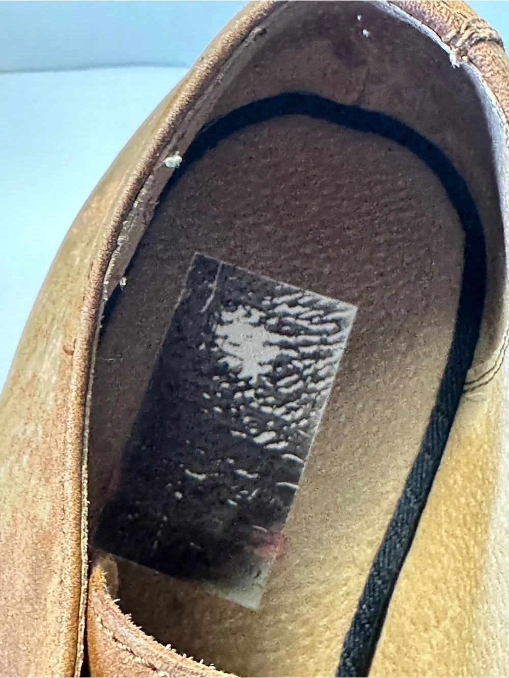 Polo Ralph Lauren Torrington Nubuck Derby Oxfords Taupe Brown Leather Shoes 9.5D